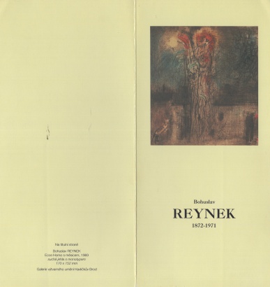 Bohuslav Reynek 1892 - 1971: Co zemí jest a co již není