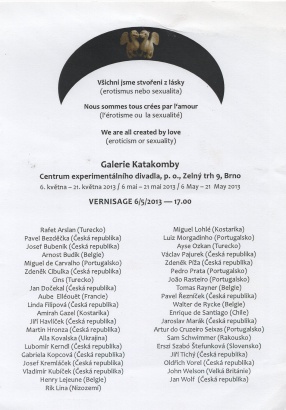 Všichni jsme stvořeni z lásky / Nous sommes tous crées par l’amour