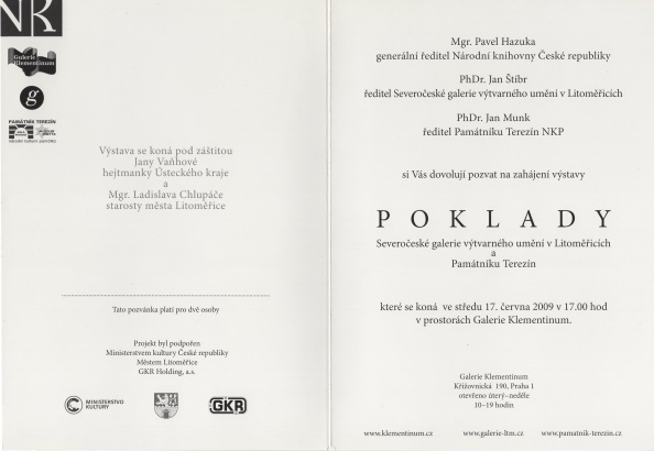 Poklady Severočeské galerie výtvarného umění v Litoměřicích