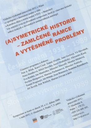 (A)symetrické historie: Zamlčené rámce a vytěsněné problémy