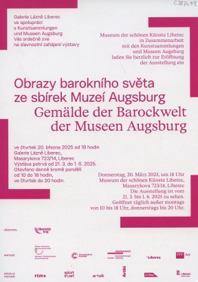 Obrazy barokního světa ze sbírek Muzeí Augsburg / Gemälde der Barockwelt der Museen Augsburg