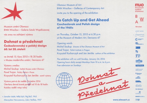Dohnat a předehnat: Československý a polský design 60. let 20. století / To Catch Up and Get Ahead: Czechoslovak and Polish design of the 1960s