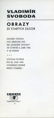 Vladimír Svoboda: Obrazy ze starých zásob