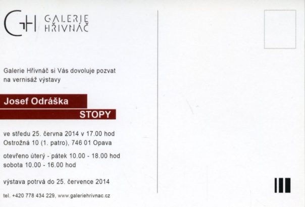 Josef Odráška: Stopy