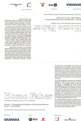 Homo Faber: Současná tradiční rukodělná výroba v České republice