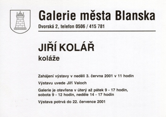 Jiří Kolář: Koláže