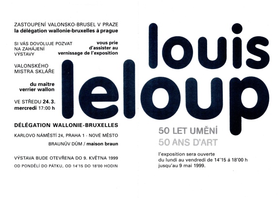 Louis Leloup: 50 let umění / 50 ans d’art