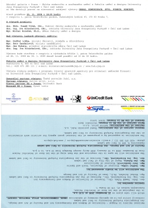 Obraz, komunikace, styl, funkce, koncept / Image, communication, style, function, concept