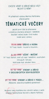 Martin Patřičný: Dřevo krásných stromů