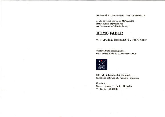 Homo Faber: Současná tradiční rukodělná výroba v České republice