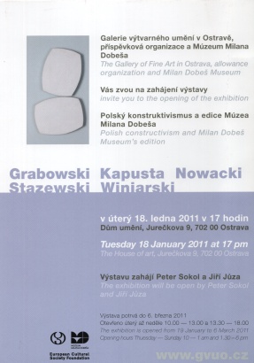 Polský konstruktivismus a edice Múzea Milana Dobeša