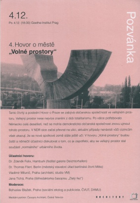 Prager Stadtgespräche / Pražské hovory: 2000