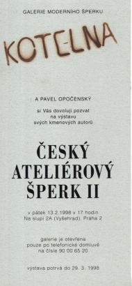 Český ateliérový šperk II.